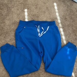 FIGS SCRUB JOGGERS ! Beautiful royal blue, joggers, great condition